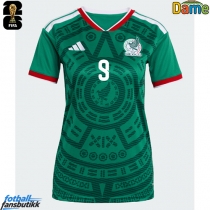 Mexico Raul Jimenez #9 Hjemmedrakt Dame EM 2024 Kortermet